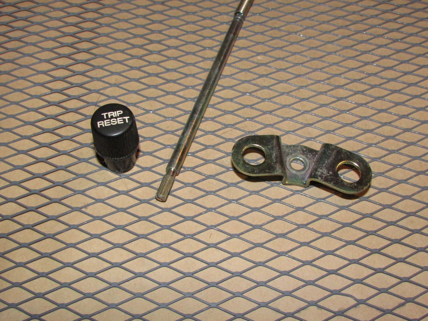 77 78 Datsun 280z OEM Speedometer Odometer Trip Reset Switch & Cable