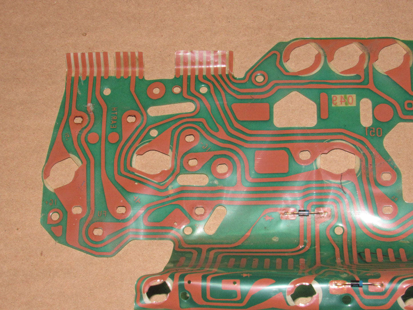87 88 89 Toyota MR2 OEM Speedometer Instrument Cluster Circuit Board