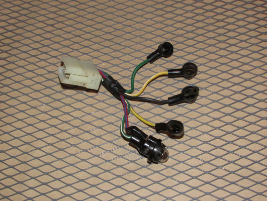 75 76 77 78 Datsun 280z OEM Temp & Oil Meter Gauge Bulb Socket & Harness
