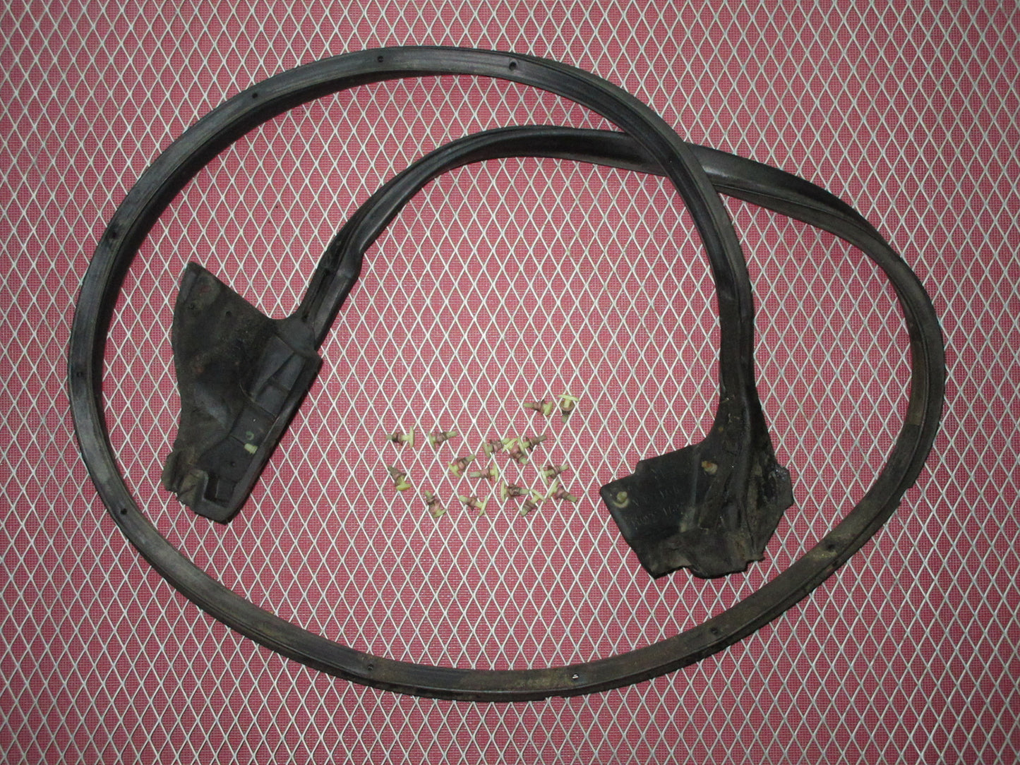 92 93 Lexus ES300 OEM Door Weather Stripping - Rear Right