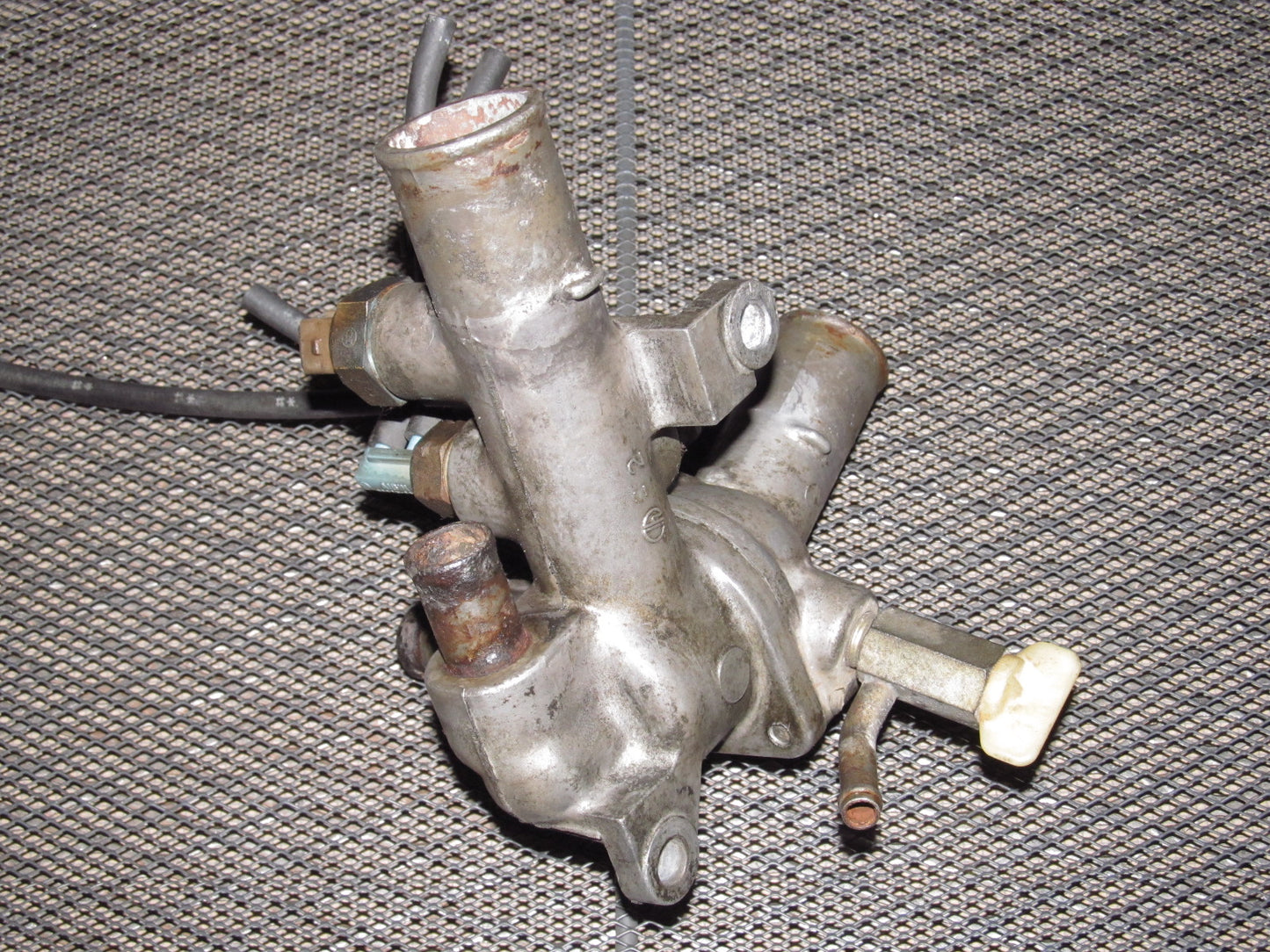 85 86 Toyota MR2 OEM Engine Coolant Thermostats Housing & Sensor