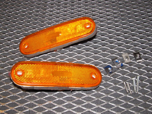98 99 00 Mazda Miata OEM Front Side Marker Set