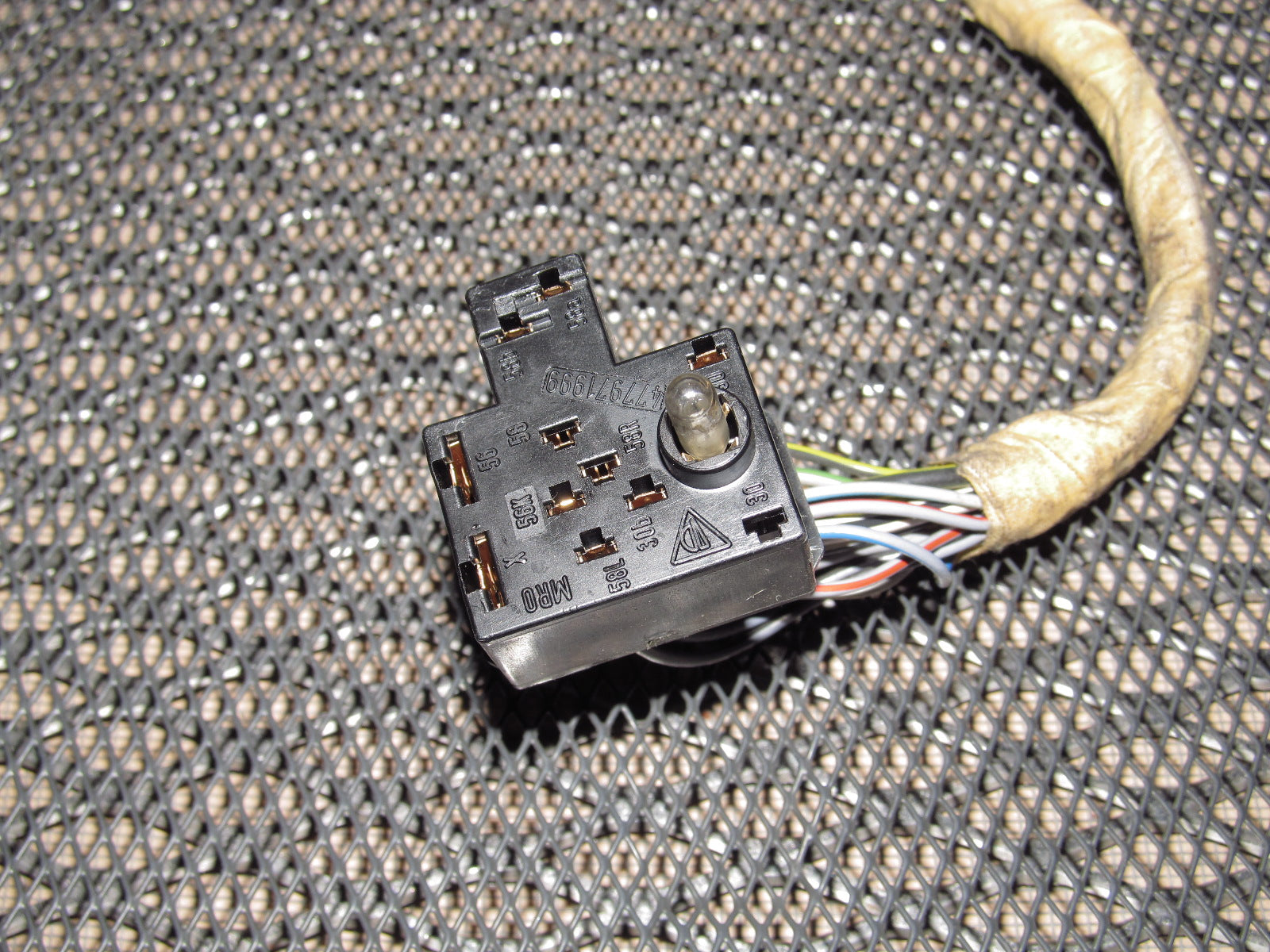 83-85 Porsche 944 OEM Fog Light & Dimmer Switch Pigtail Harness