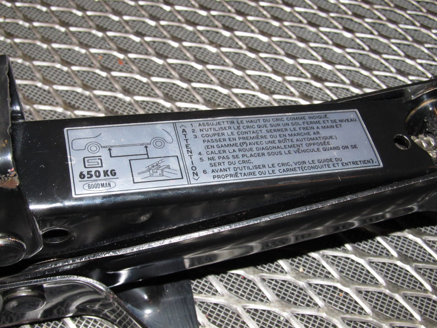 99 00 Mazda Miata OEM Wheel Jack