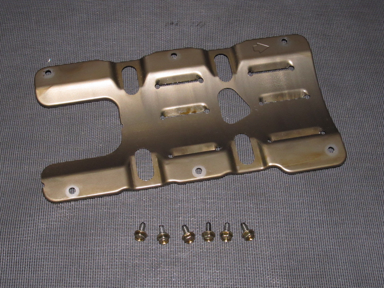 03-04 Infiniti G35 Sedan OEM Oil Pan Baffle Plate