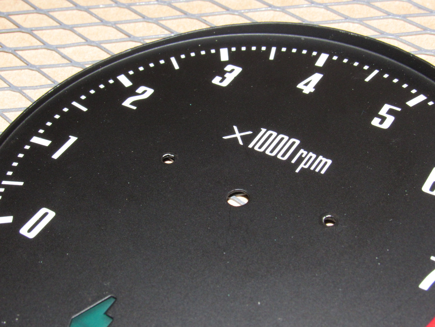 75 76 77 78 Datsun 280z OEM Tachometer Tach Rpm Meter Gauge Indicator Faceplate