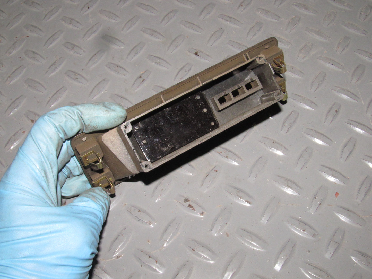 87 88 89 Toyota MR2 OEM Dash Clock Faceplate Cover Trim