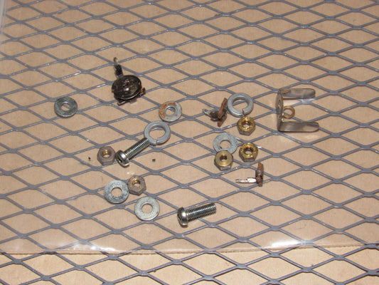 75 76 77 78 Datsun 280z OEM Tachometer Tach Rpm Meter Gauge Mounting Hardware