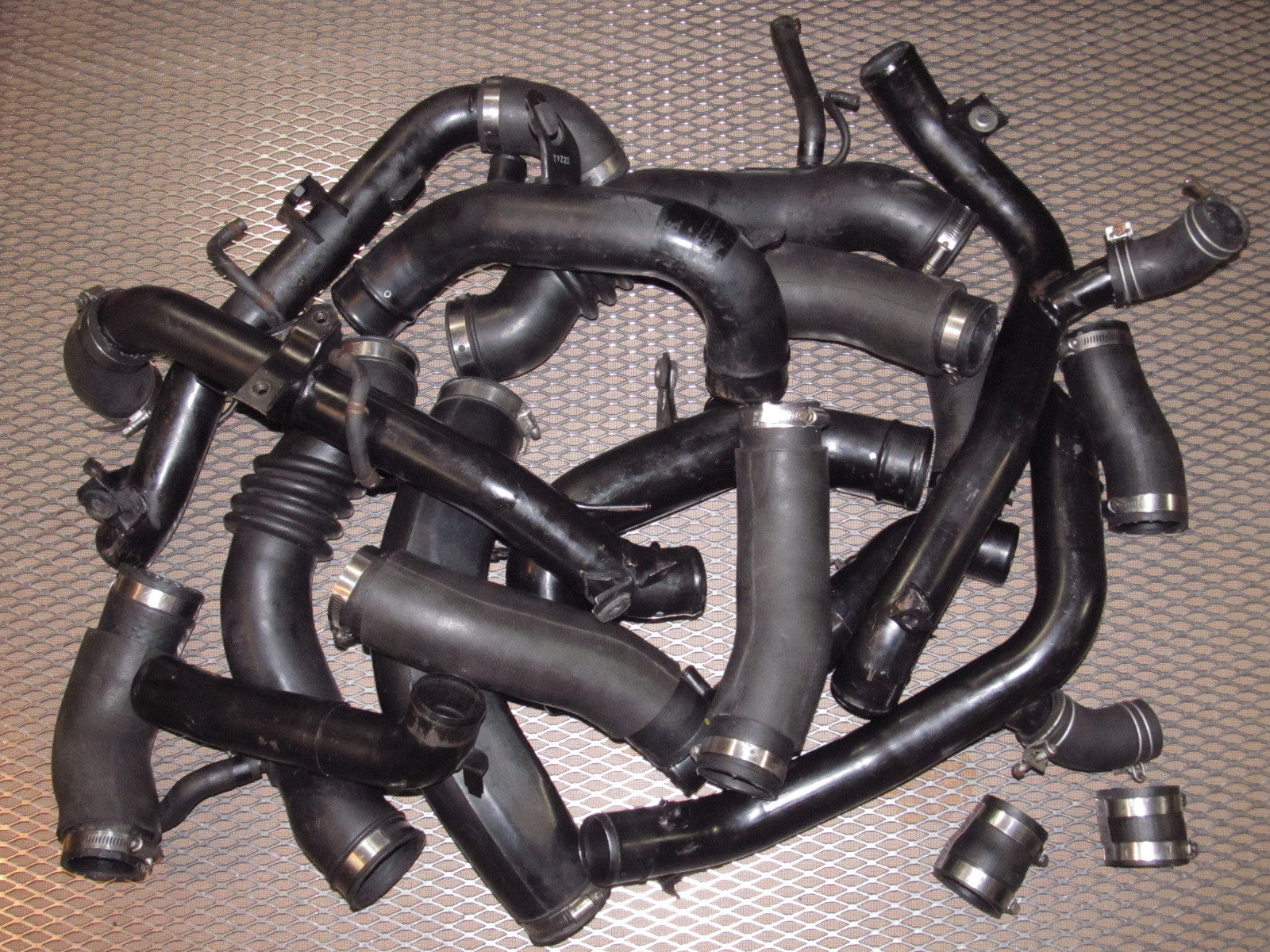 90-96 Nissan 300zx OEM Air Duct & Hard Pipe - Set - Twin Turbo
