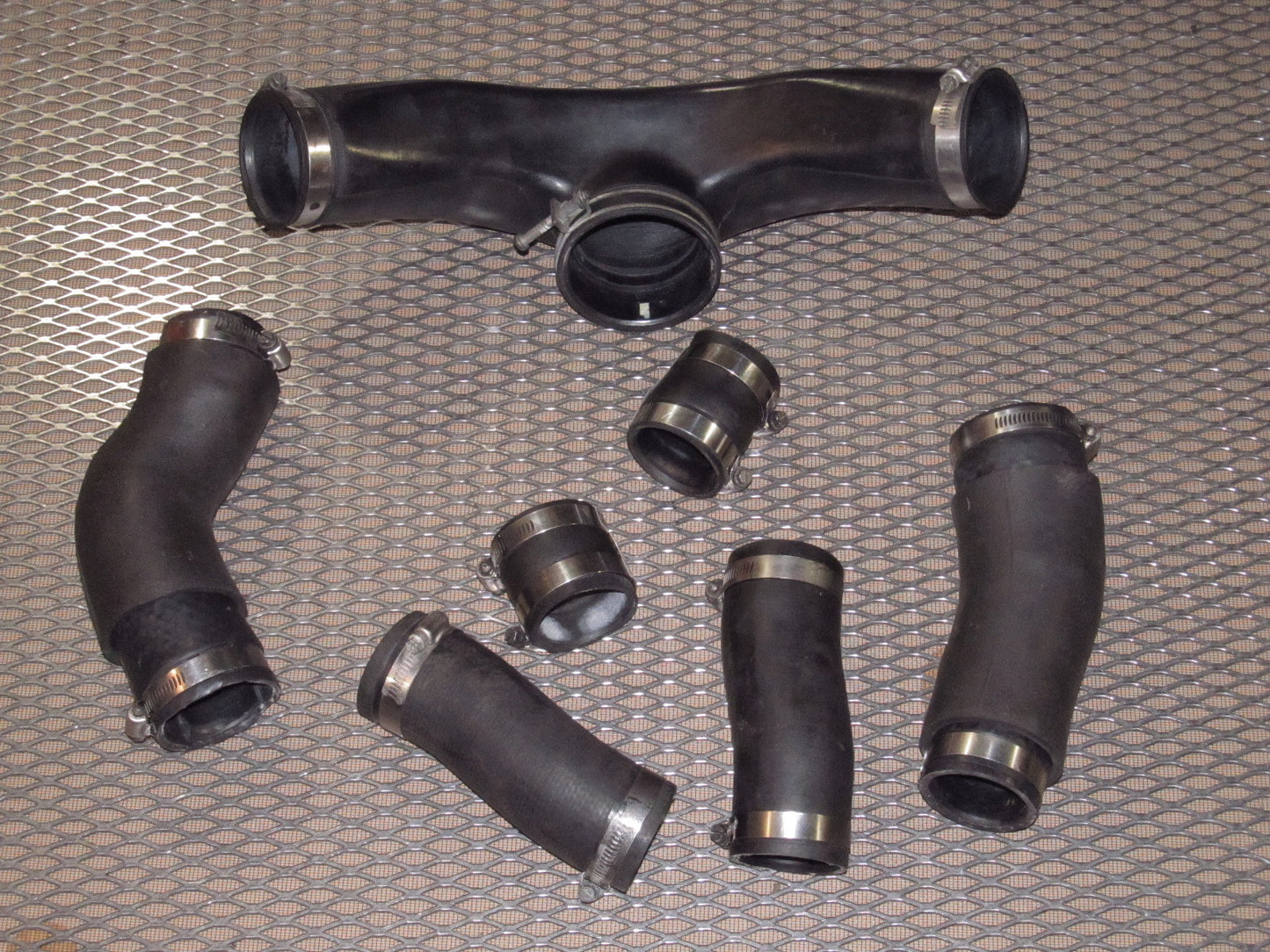 90-96 Nissan 300zx OEM Air Duct & Hard Pipe - Set - Twin Turbo