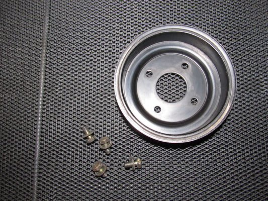 87 88 89 Toyota MR2 OEM Water Pump Pulley - 4AGE