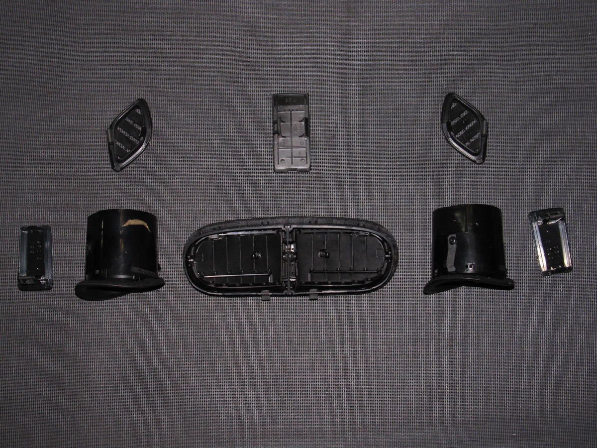 93 94 95 96 97 Honda Del Sol OEM Dash A/C Heater Vent & Cap - Set
