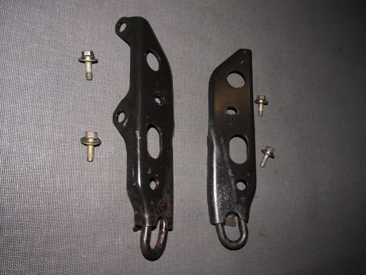 90 91 92 93 Mazda Miata OEM Towing Haulling Hook Bracket - Rear Set