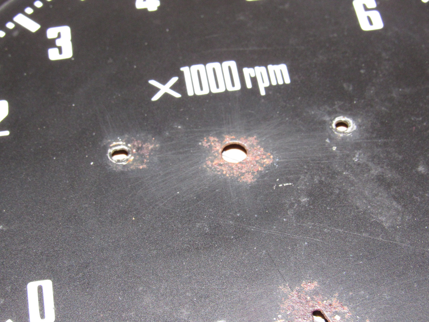 70 71 72 73 Datsun 240z OEM Tachometer Tach Rpm Meter Gauge Indicator Faceplate Cover
