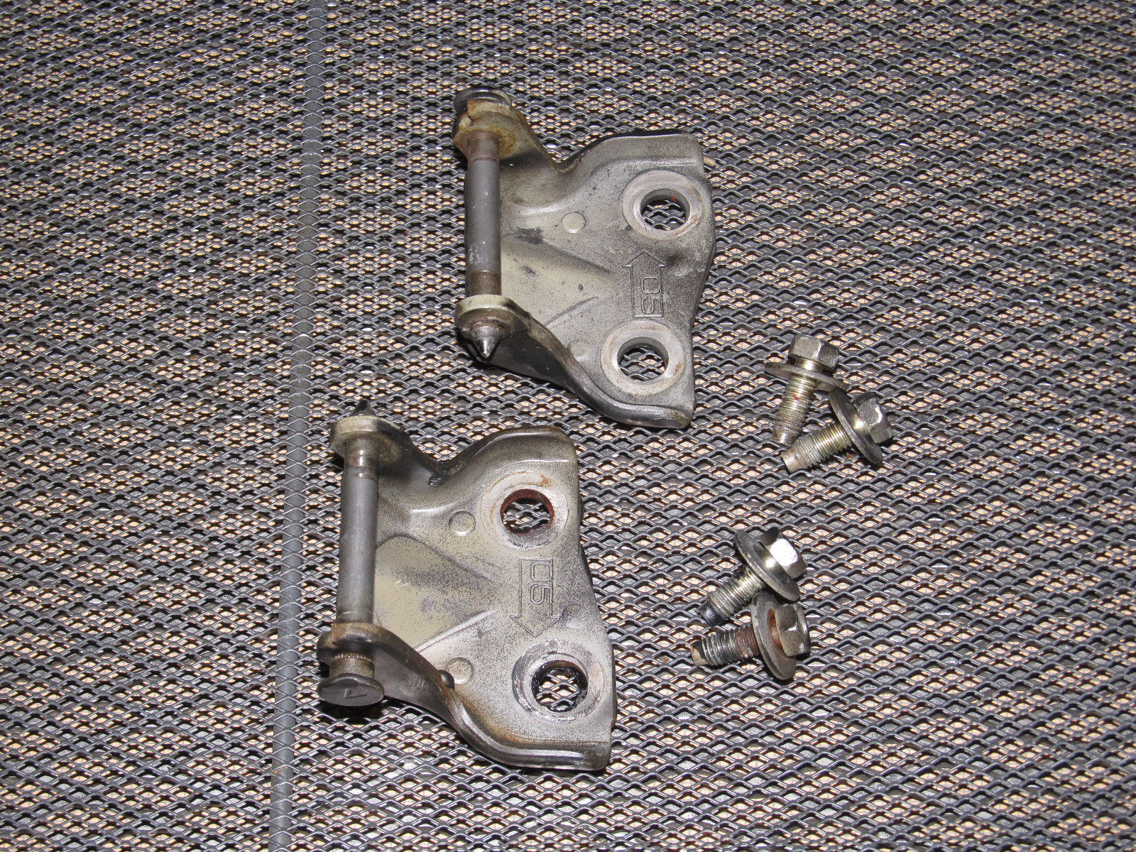 89 90 Nissan 240SX OEM Door Hinges - Right Set
