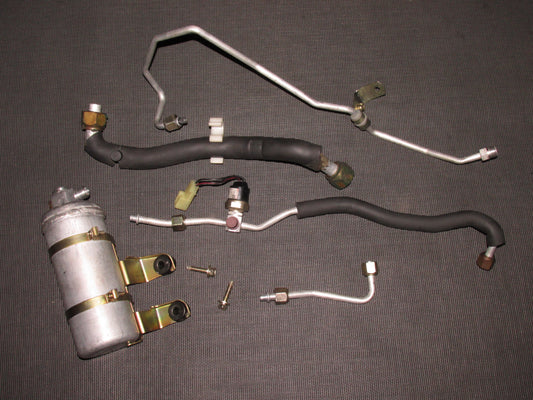 87 88 89 Toyota MR2 OEM Front A/C Fitting Line & Hose With Drier