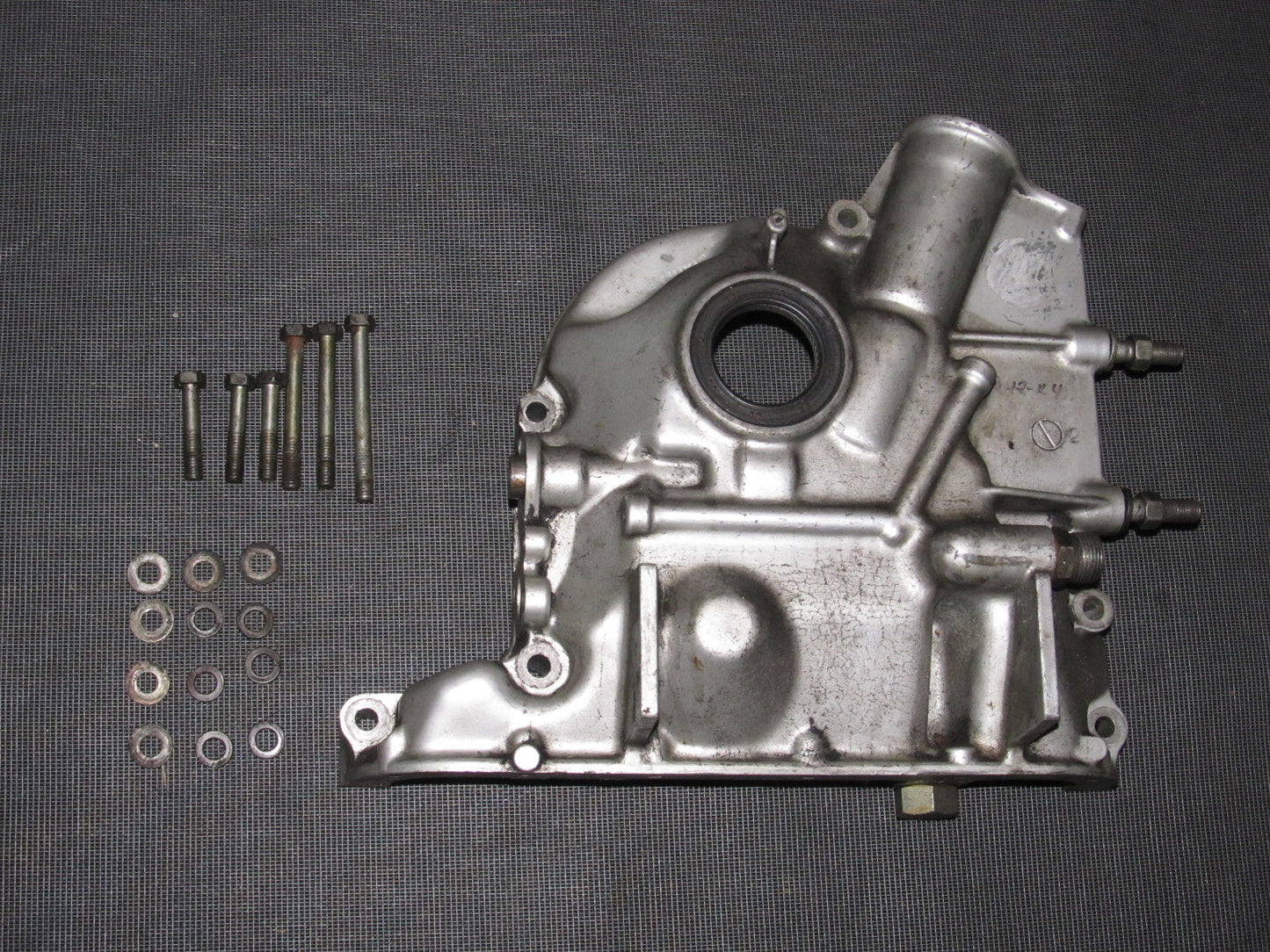 87 88 Mazda RX7 Turbo 2 OEM Engine Front Cover