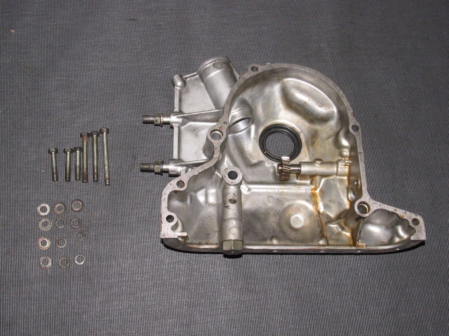 87 88 Mazda RX7 Turbo 2 OEM Engine Front Cover
