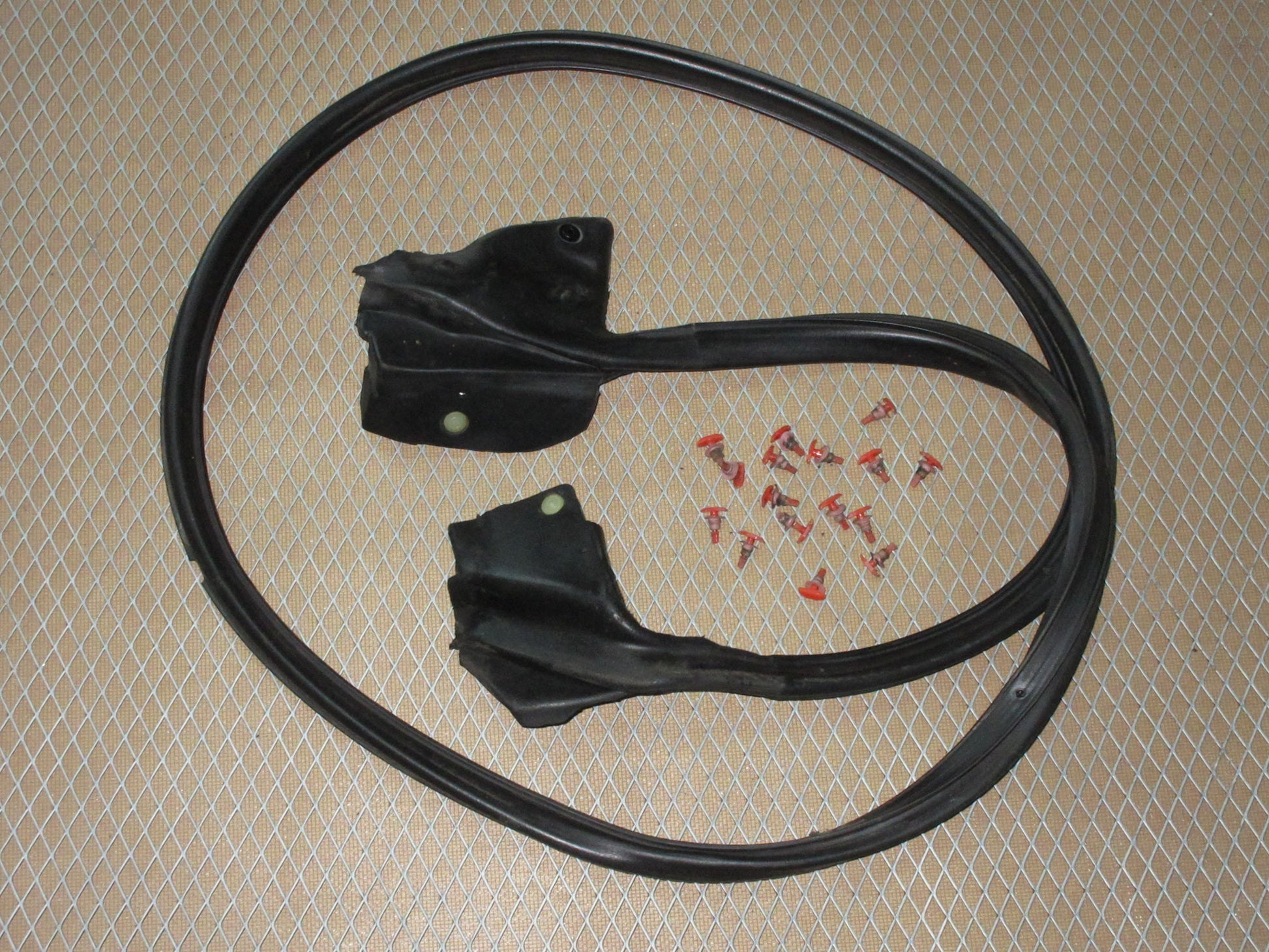 92 93 Lexus ES300 OEM Door Weather Stripping - Rear Left