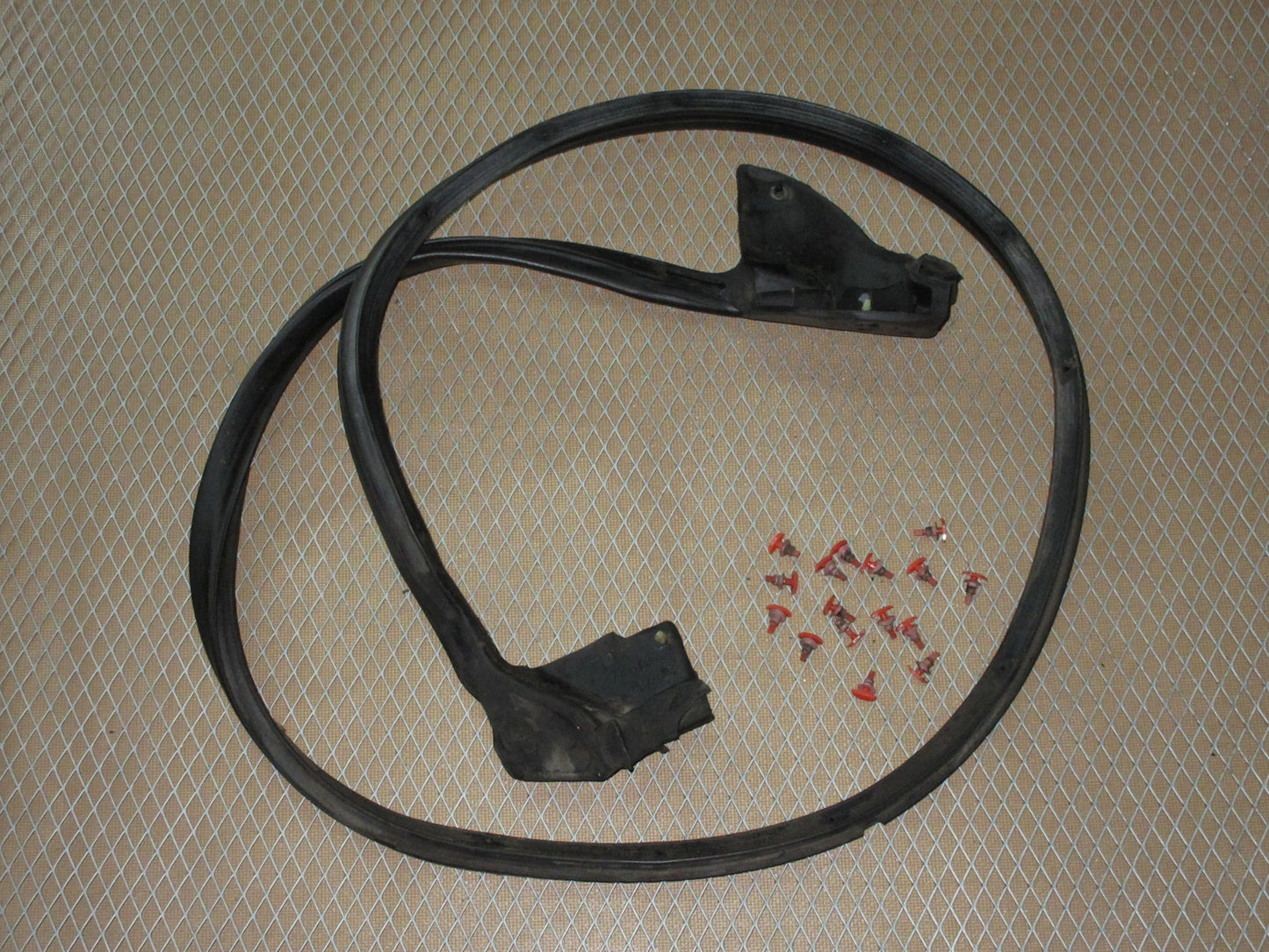 92 93 Lexus ES300 OEM Door Weather Stripping - Rear Left