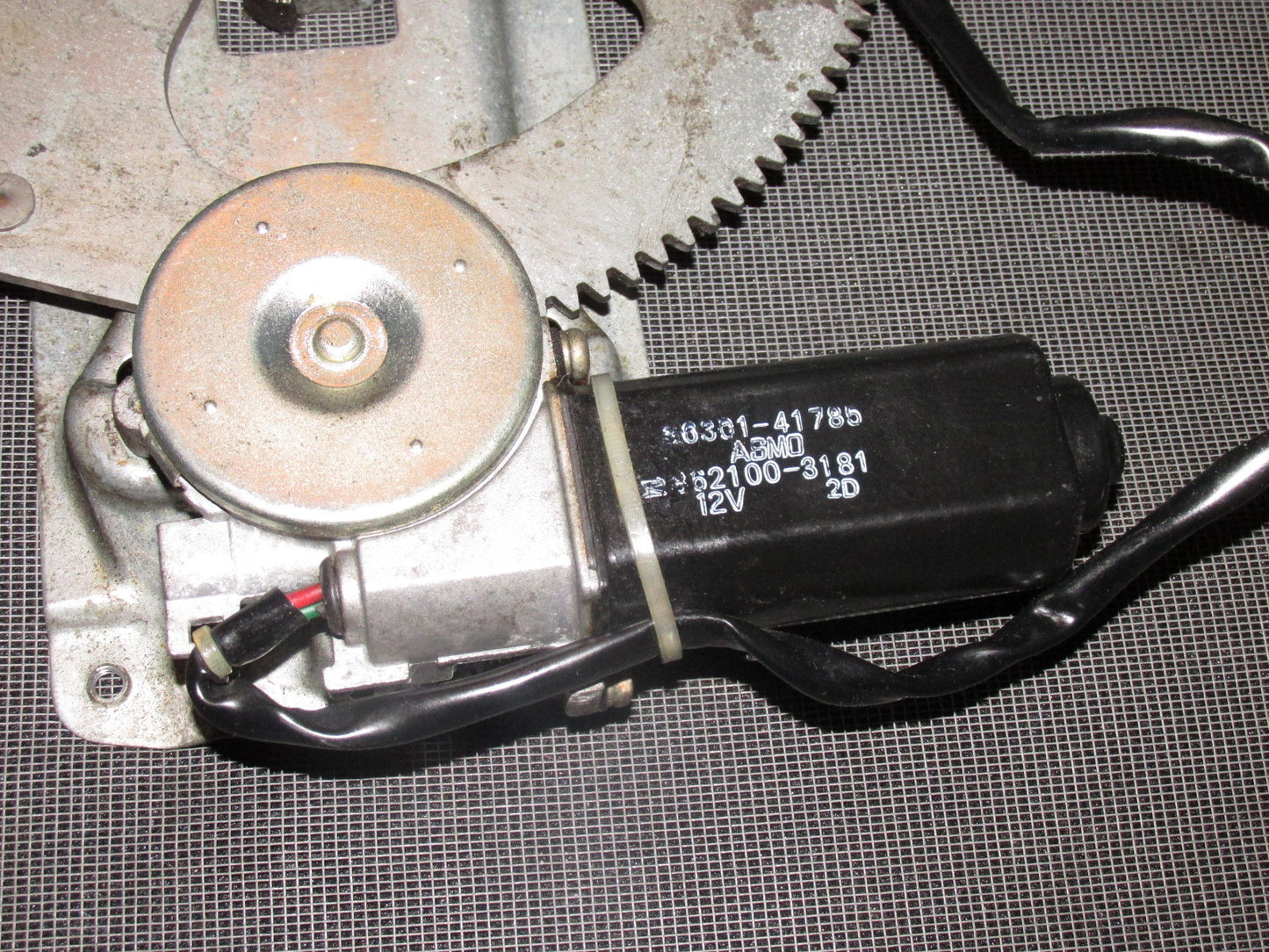 84 85 Mazda RX7 13B OEM Power Window Regulator Motor - Right