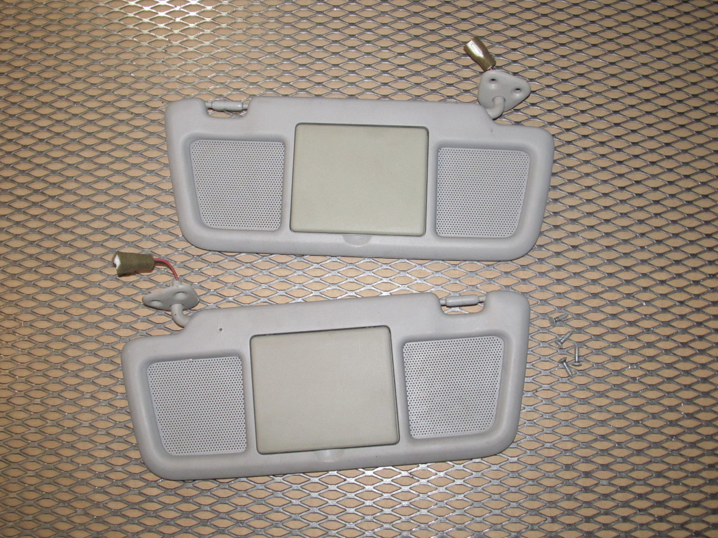 04 05 06 07 08 Mazda RX8 OEM Sun Visor - Set