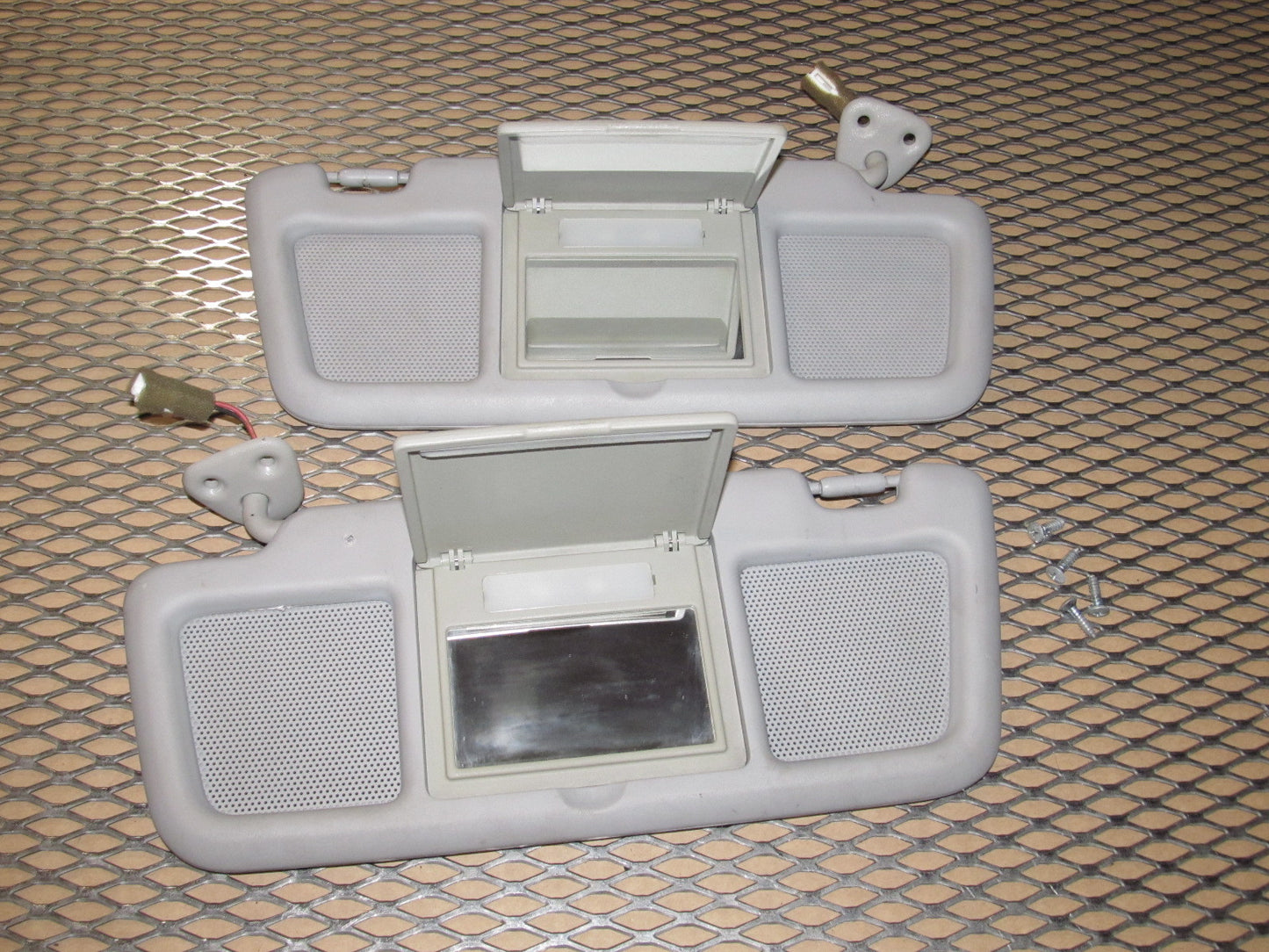 04 05 06 07 08 Mazda RX8 OEM Sun Visor - Set