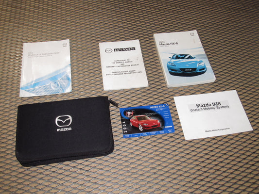 2004 Mazda RX8 Factory Owner's Manual