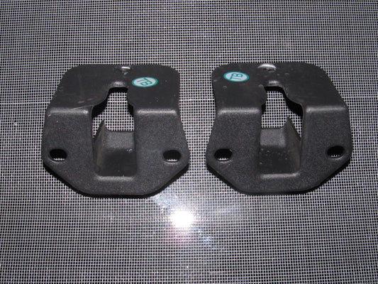 94-01 Acura Integra OEM Seat Latch Trim - Rear Set