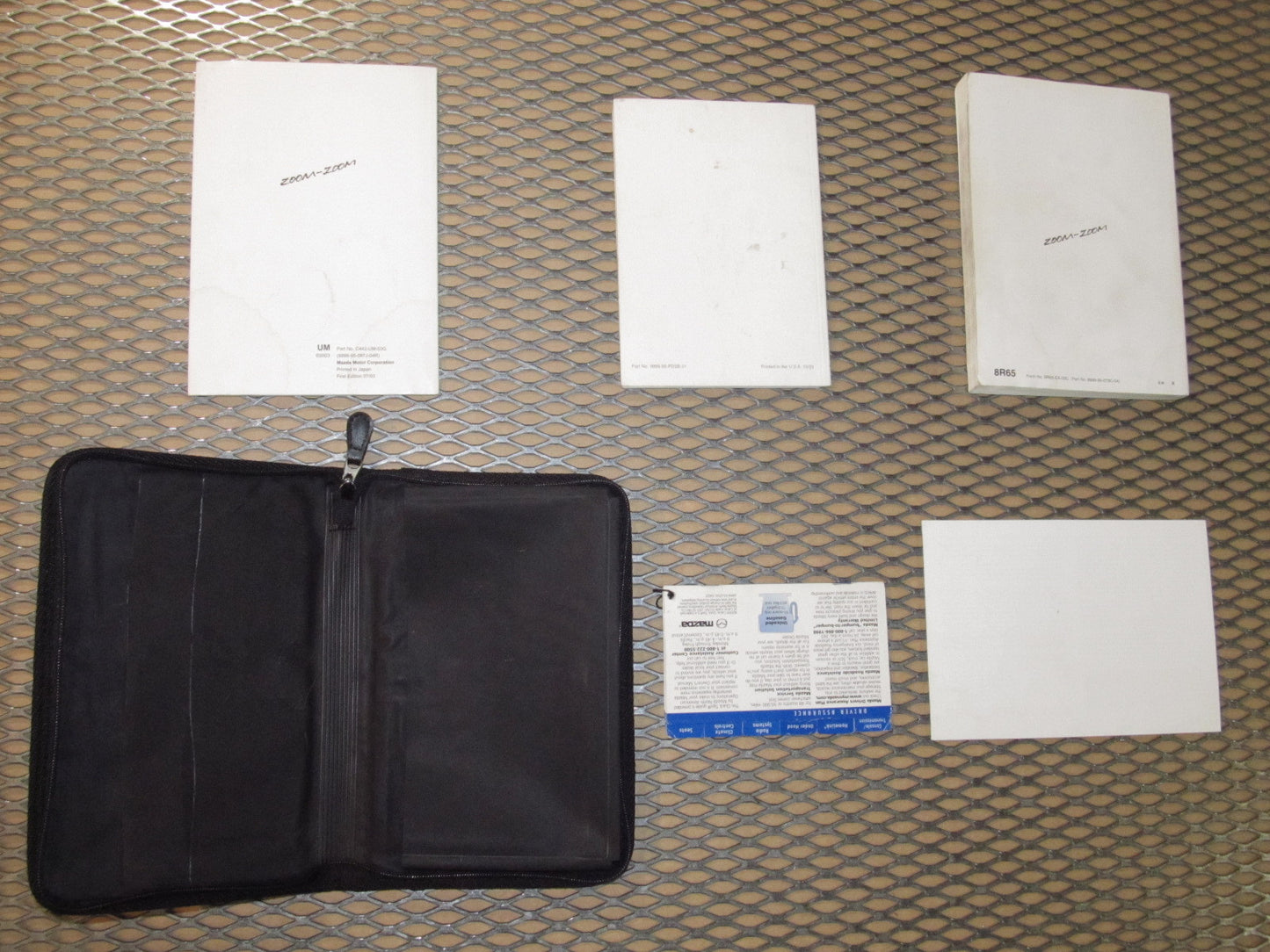 2004 Mazda RX8 Factory Owners Manual
