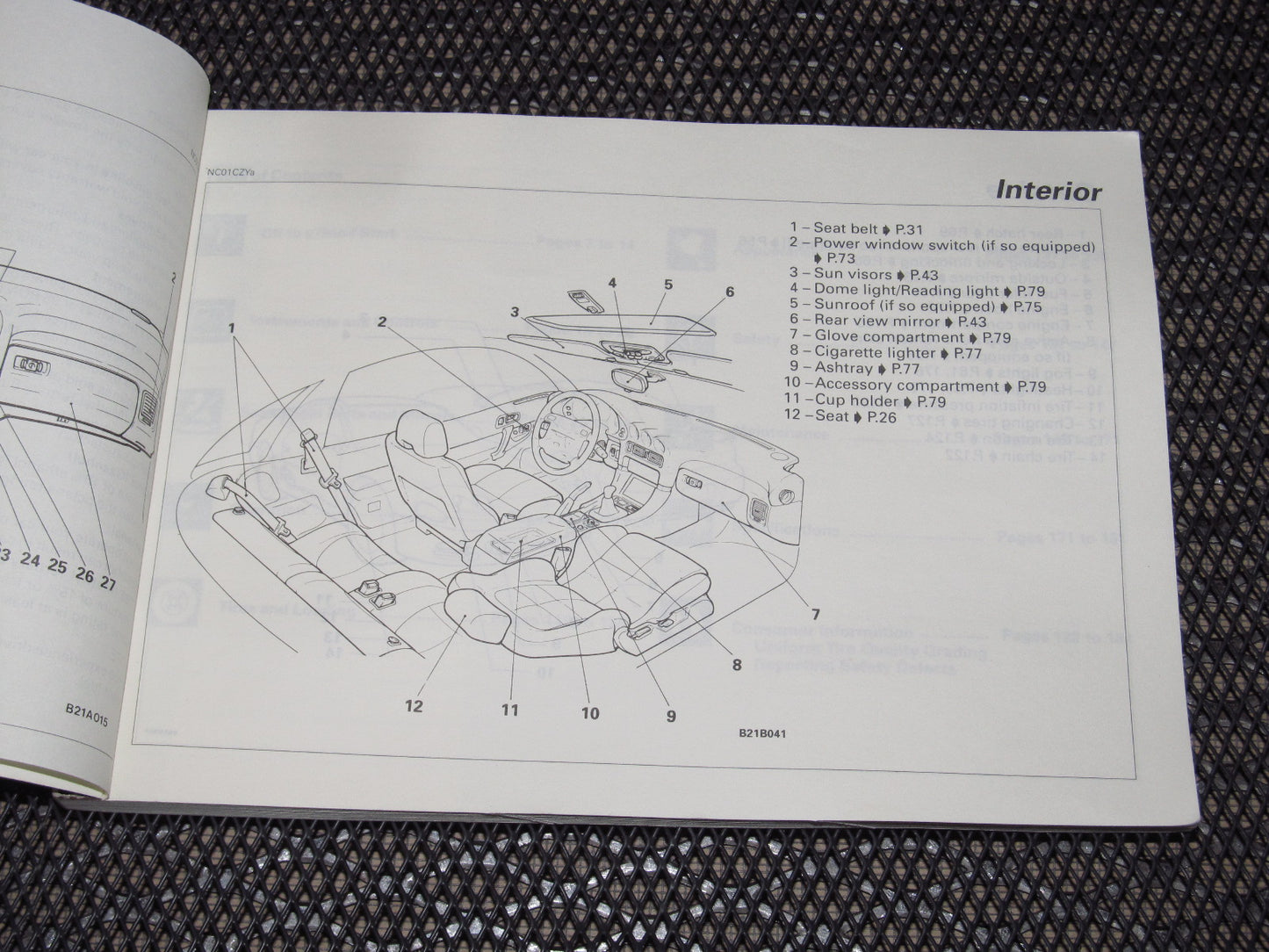 1996 Mitsubishi 3000GT OEM None Turbo Factory Manual