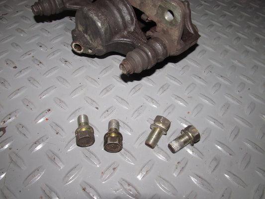 91 92 93 94 95 Toyota 2.2L 5SFE MR2 OEM Front Brake Caliper Mounting Bolt Set