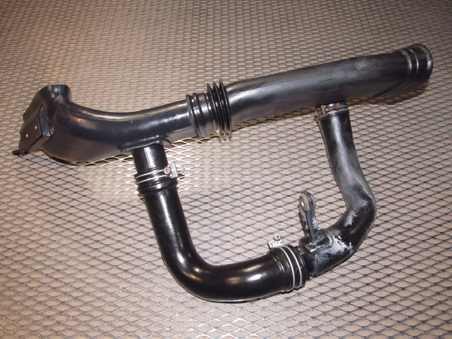 90-96 Nissan 300zx OEM Intake Pre Pipe Duct Hose Rerservoir - NA - Right