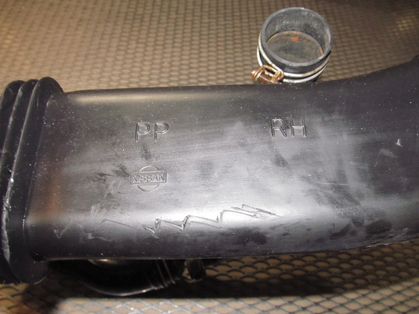 90-96 Nissan 300zx OEM Intake Pre Pipe Duct Hose Rerservoir - NA - Right