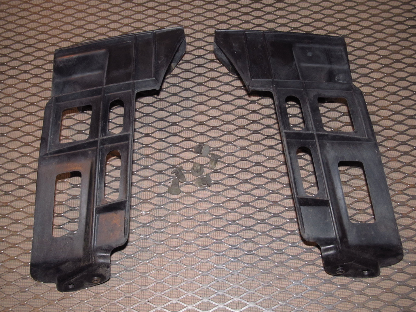 90 91 92 93 Mazda Miata OEM Front Bumper Side Bracket - Set