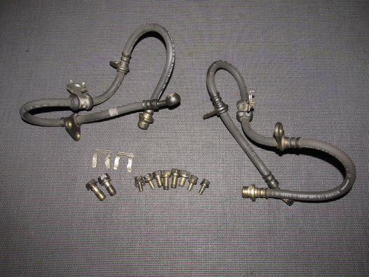 93 94 95 96 97 Honda Del Sol OEM Front Brake Hose Set