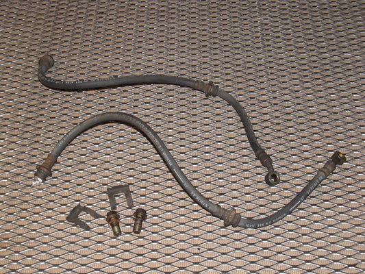 89 90 Nissan 240SX OEM Front Brake Hose - Set