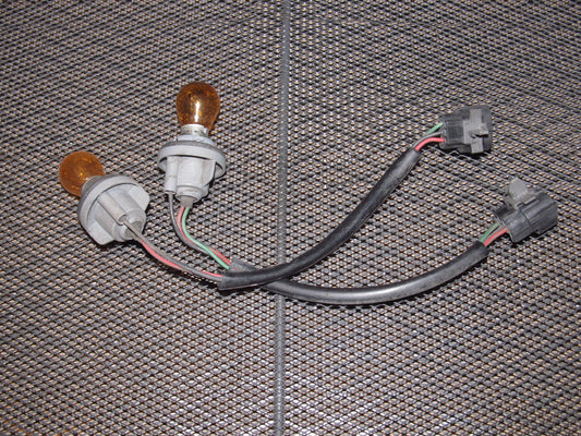 90 91 92 93 Mazda Miata OEM Front Signal Light Bulb Socket - Set
