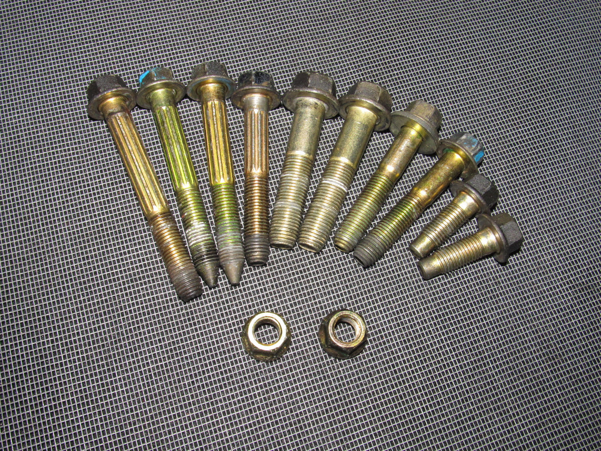 93 94 95 96 97 Honda Del Sol OEM Rear Control Arm & Knuckle Bolt Set