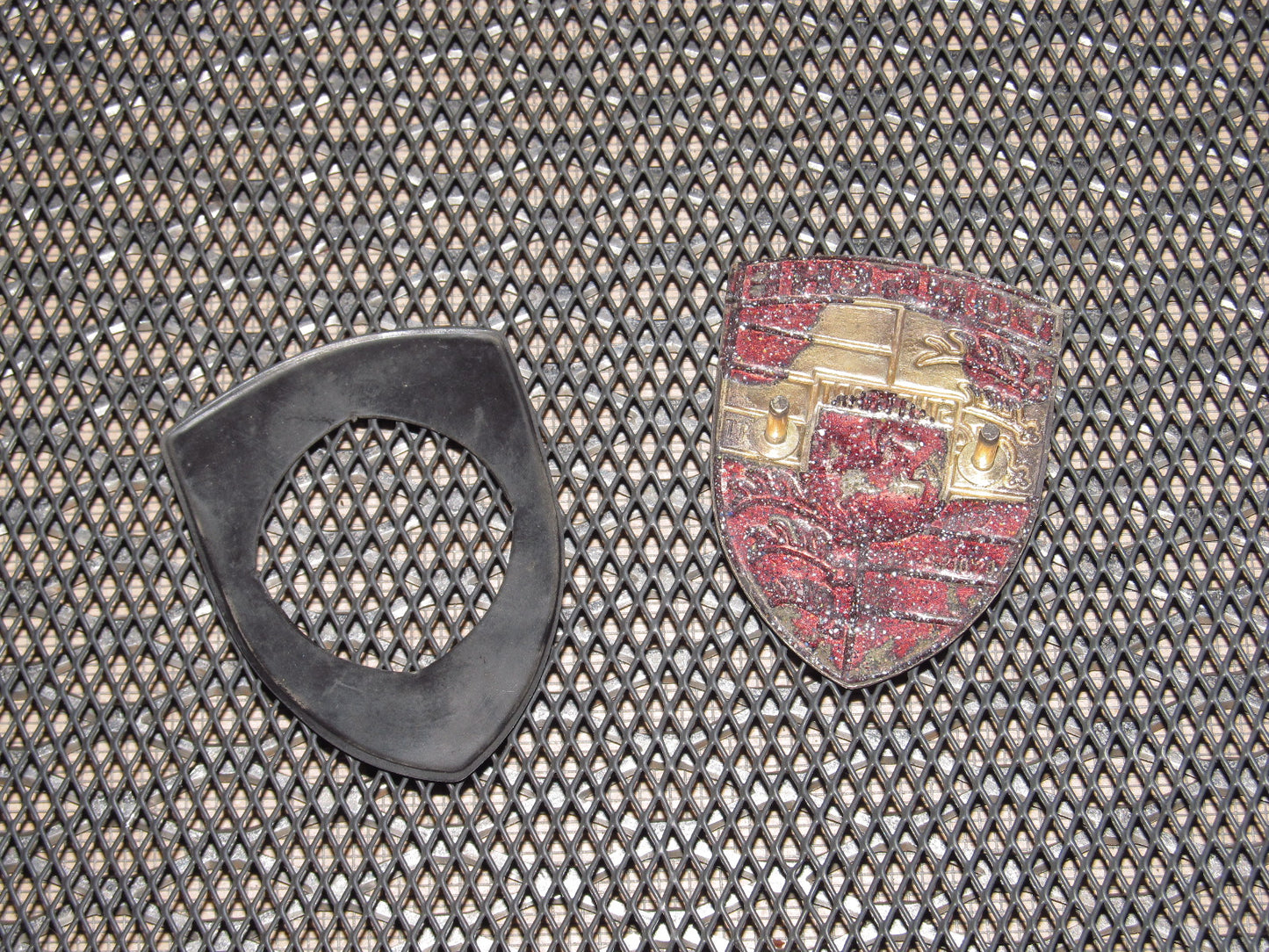 83-85 Porsche 944 OEM Hood Emblem Badge