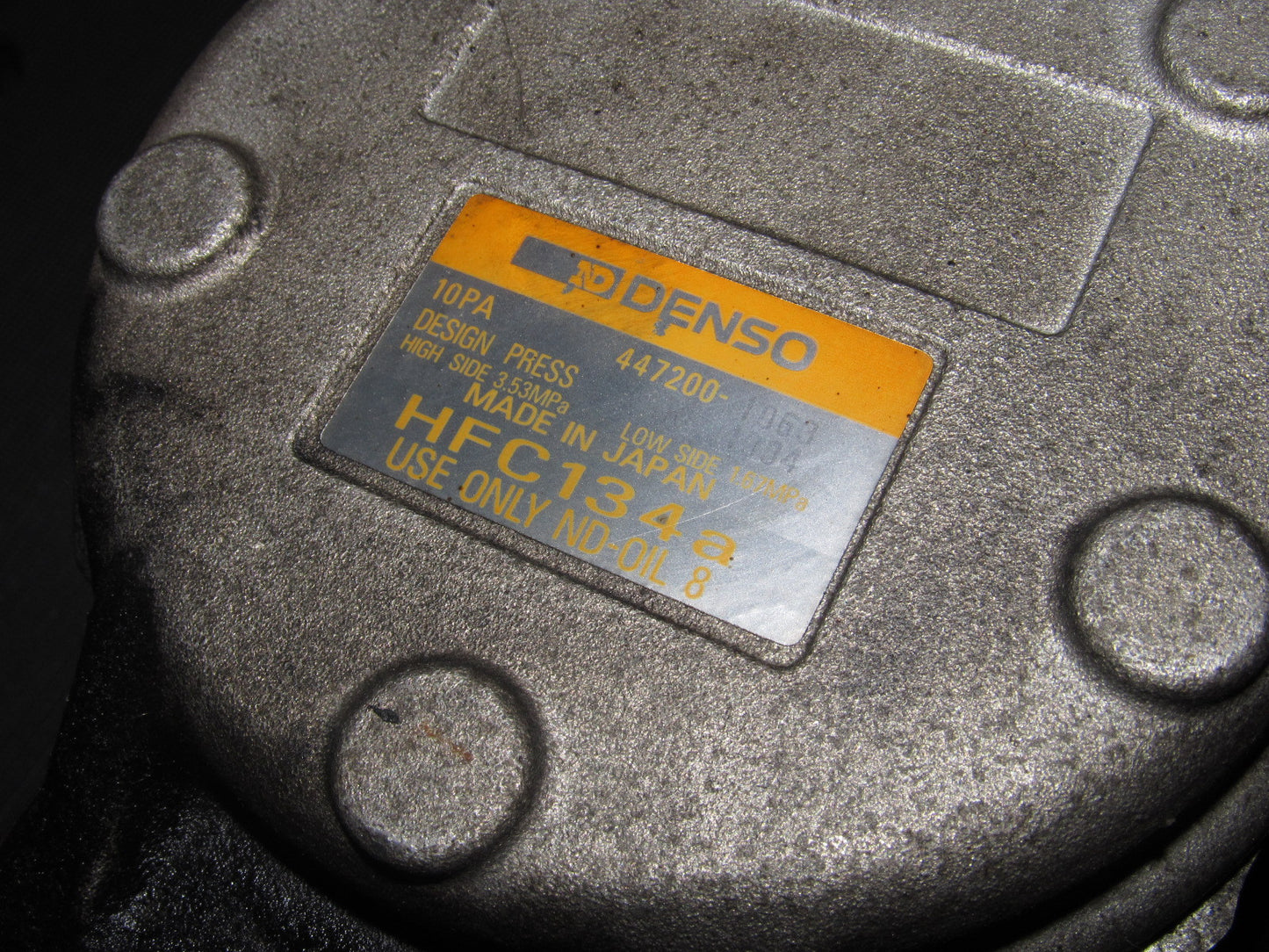 96-01 Acura Integra OEM A/C Compressor With Clutch - B18B1