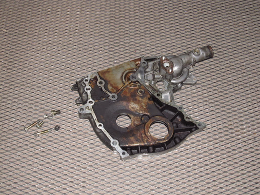 89 90 91 92 Toyota Supra OEM Engine  Water Pump Front Housing - 7MGE