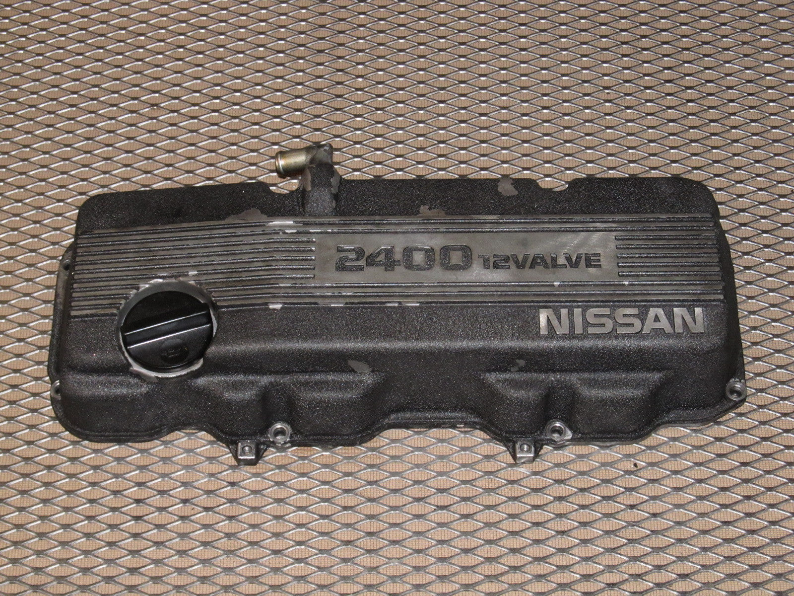 89 90 Nissan 240SX OEM Engine Valve Cover - SOHC 12v