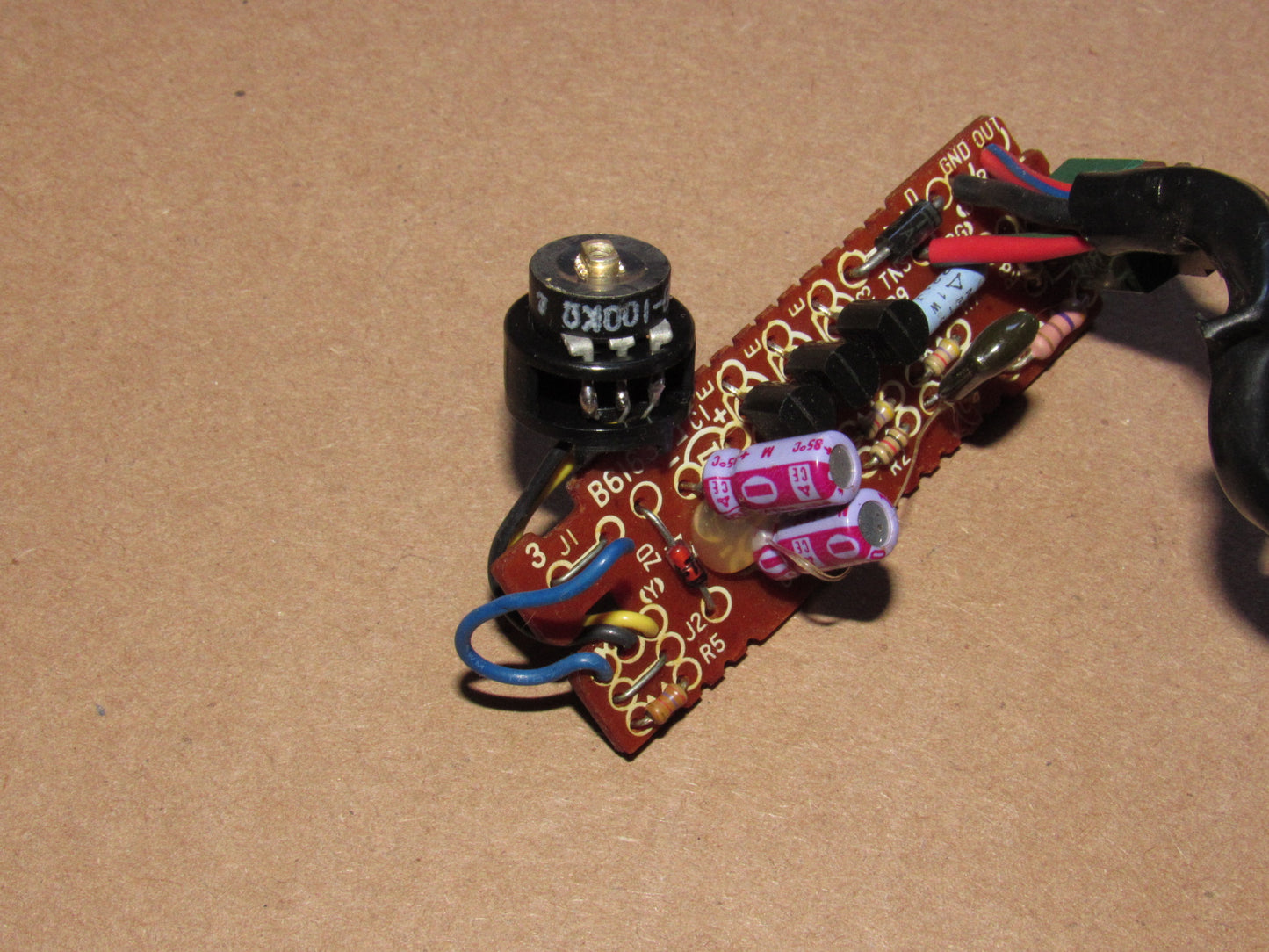 84 85 Mazda RX7 OEM Dash Light illumination Dimmer Switch Circuit Board & Harness