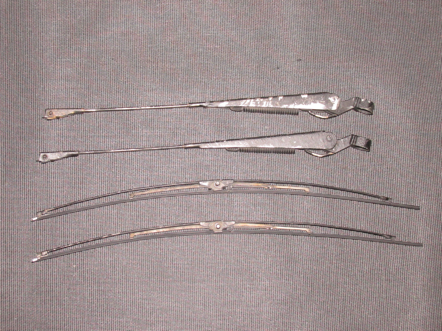 84 85 Mazda RX7 OEM Front Wiper Arm - Set
