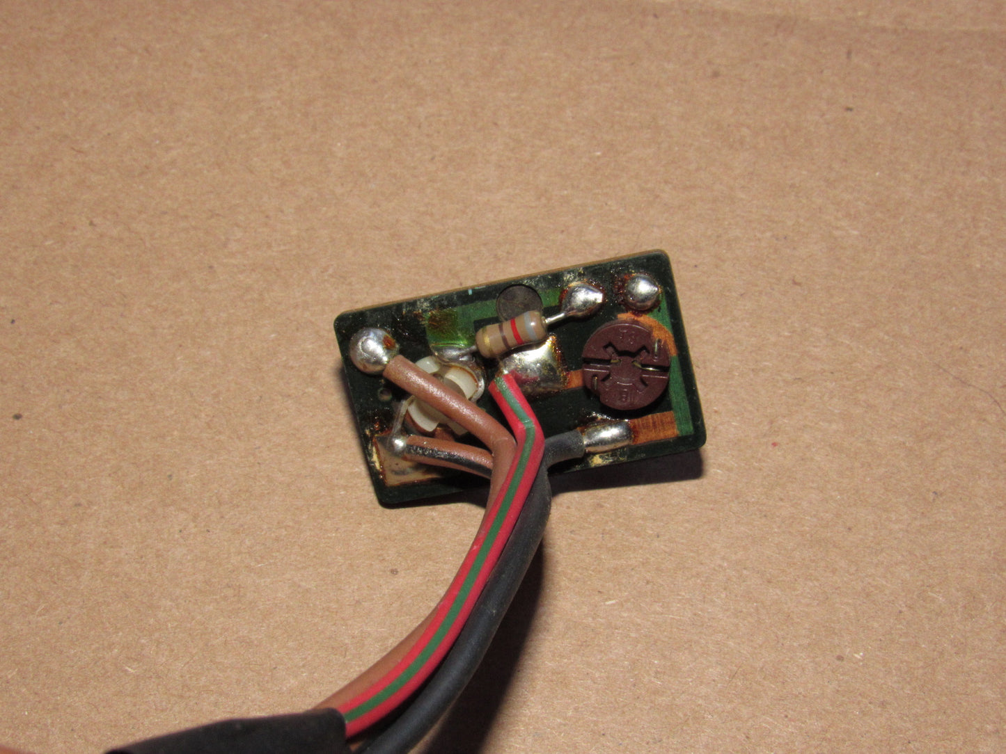 84 85 Mazda RX7 OEM Cruise Control Switch Circuit Board & Harness