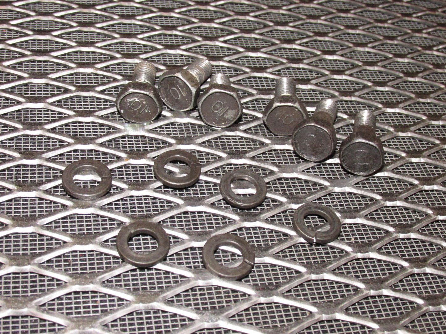 84 85 Mazda RX7 OEM 12A Clutch Pressure Plate Bolt - Set