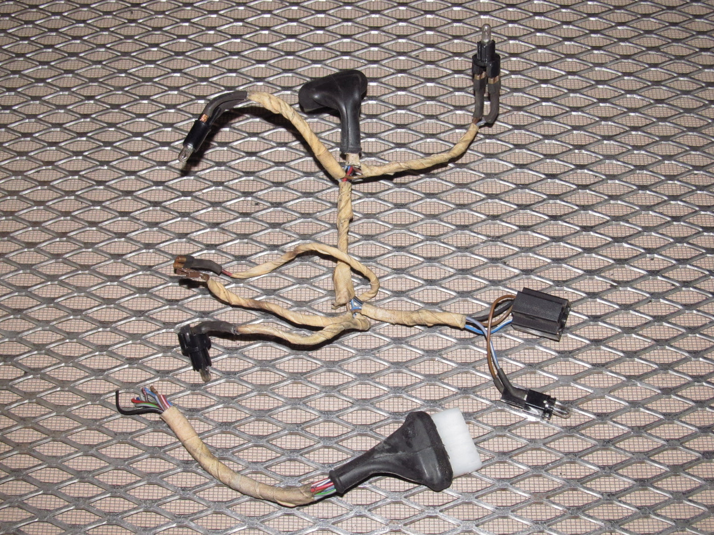 83-85 Porsche 944 OEM Dash Center Meter & A/C Pigtail Harness