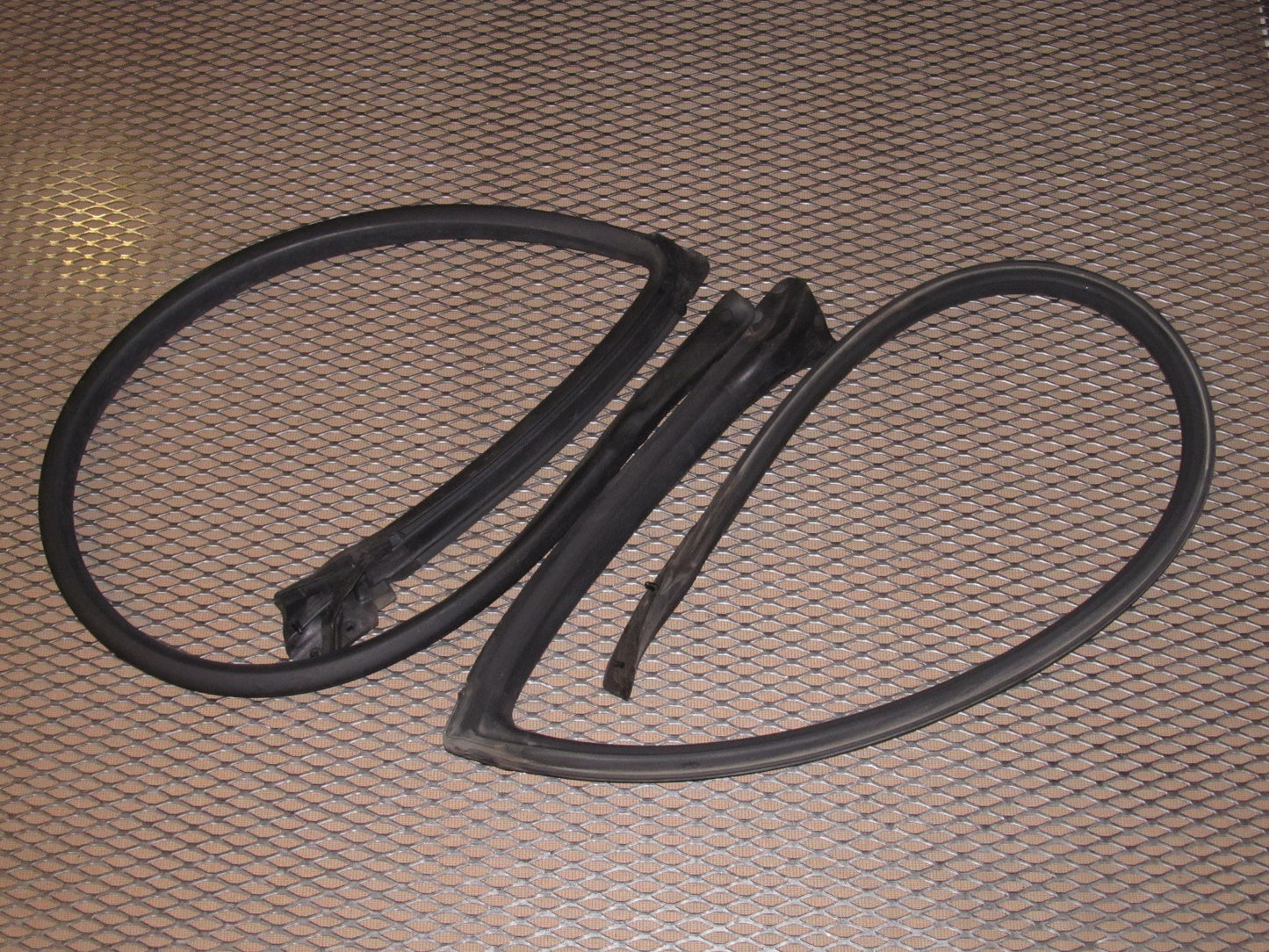 89 90 Nissan 240SX OEM Door Weather Stripping Set