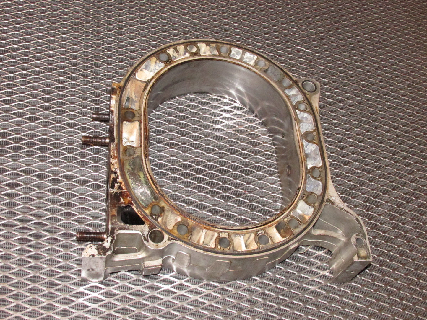 84 85 Mazda RX7 OEM 12A Engine Rear Rotor Housing